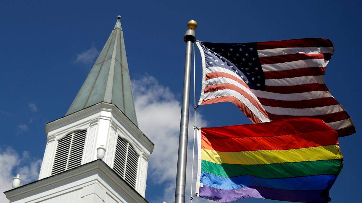 A new study found LGBTQ conversion therapies cost the U.S. billions. (AP Photo/Charlie Riedel, File)