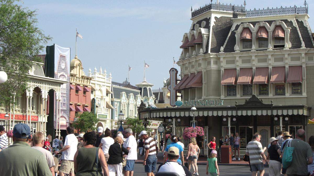Main Street at Disney’s Magic Kingdom in Orlando, Fla.