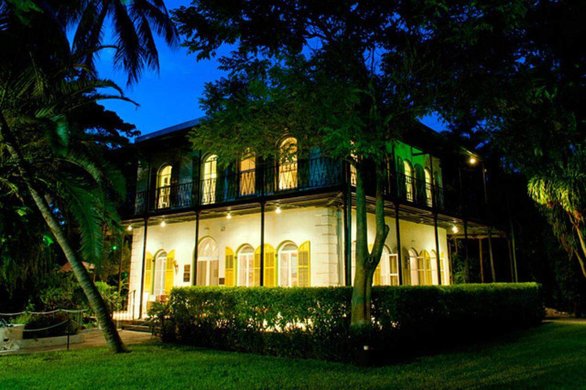 The Hemingway Home and Museum in Key West is limiting tour groups to about 12 to 15 people per tour due to COVID-19.