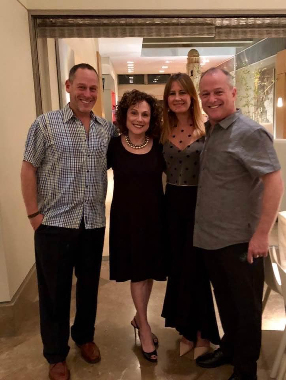 From left: Jay Kleiman, his mother, Nancy Kress Levin, Ana Ortiz and her husband, Frank ‘Frankie’ Kleiman, the brother of Jay and son of Nancy. All four died in the Surfside condo collapse, along with Ana’s son, Luis Bermúdez.