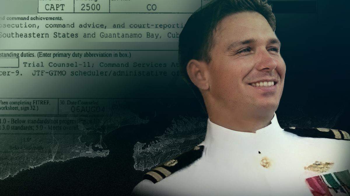 Ron DeSantis photo collage