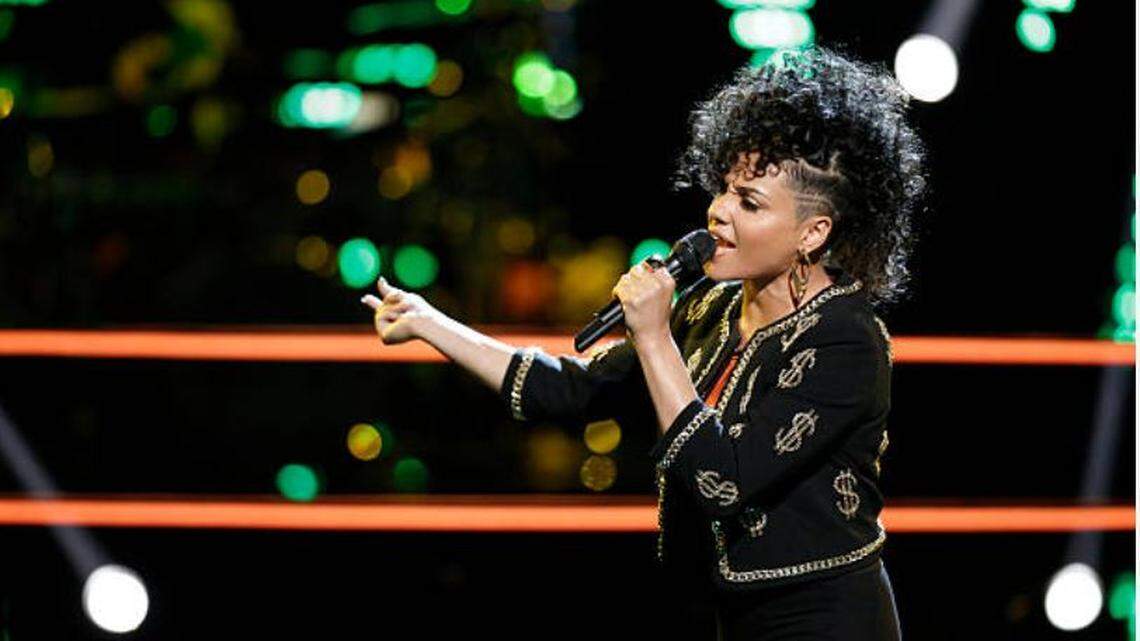 Sophia Urista on “The Voice” in 2016