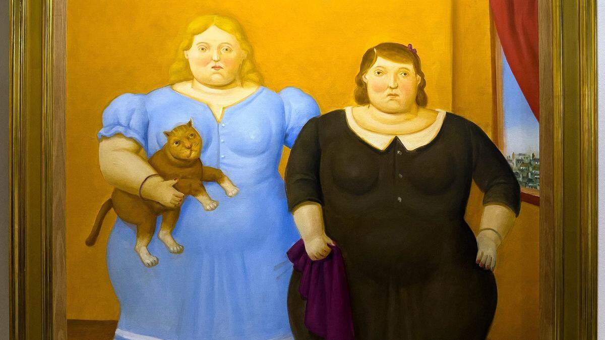 In 2022, “Two Sisters” by Fernando Botero was on display at the Palm Beach Modern + Contemporary Art Fair in West Palm Beach.