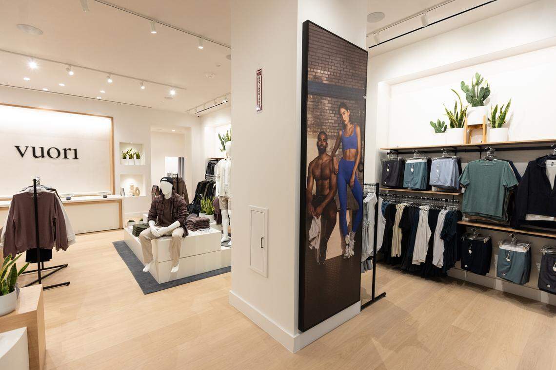 Vuori opened in September 2025 at Brickell City Centre.