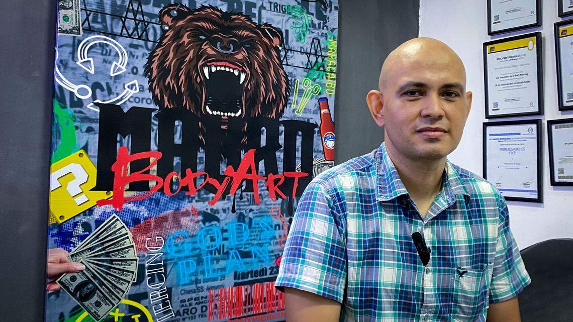 Hailand Pernía, a 37-year-old tattoo artist in Maracaibo, Venezuela, began warning clients in March that certain tattoos could be a problem if they planned to travel soon to the United States.