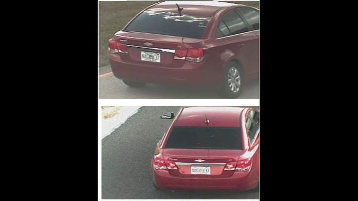 Taiwan Blandin is believed to be driving a 2011 dark red Chevy Cruz with FL tag NAG K37 and tinted windows.