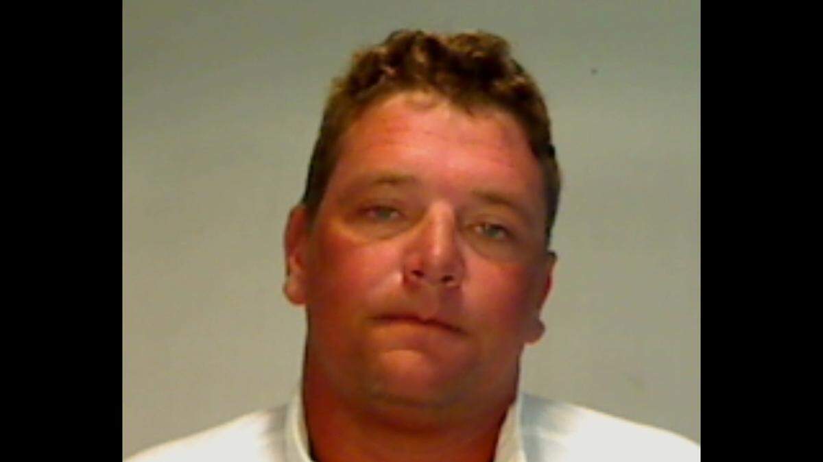 Dusty Ray Clark’s mugshot from Saturday.
