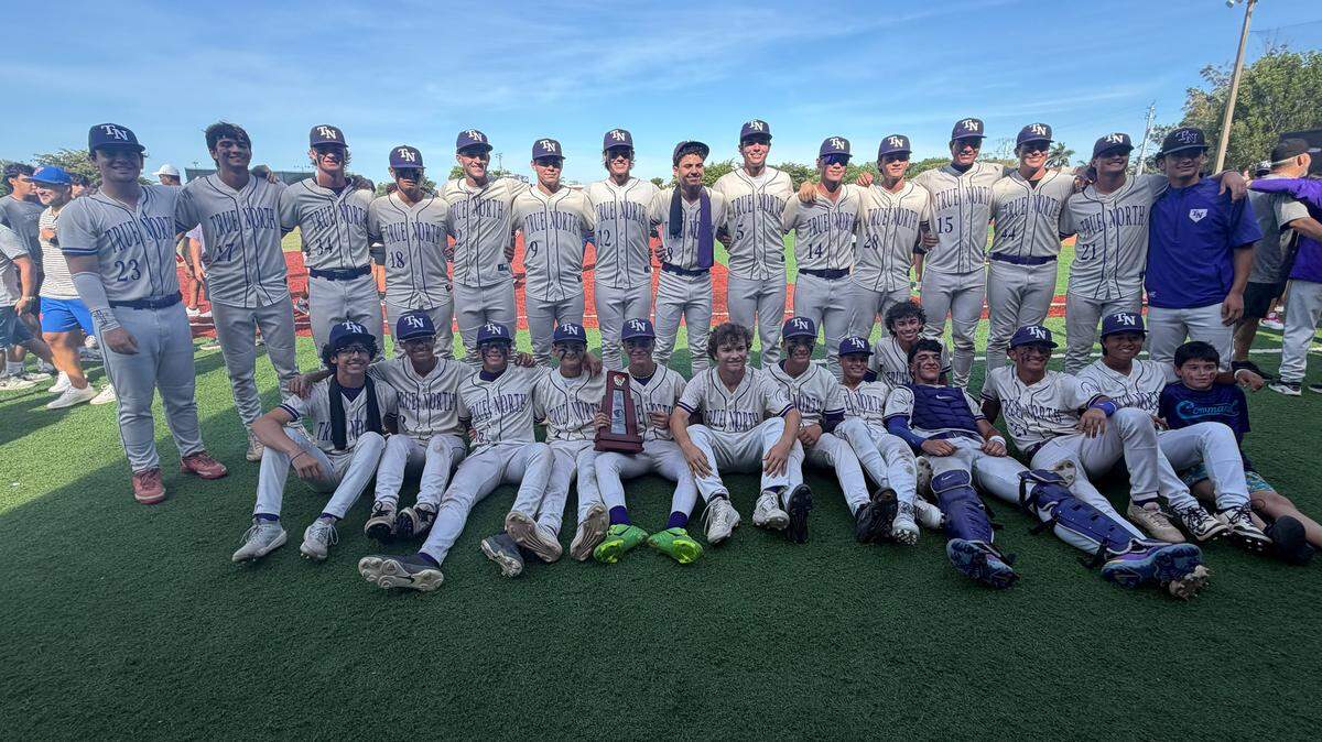 Miami True North Classical Academy’s baseball team is heading to its first-ever State Final Four after defeating Hollywood Chaminade-Madonna in a regional final on Saturday, May 9, 2026.