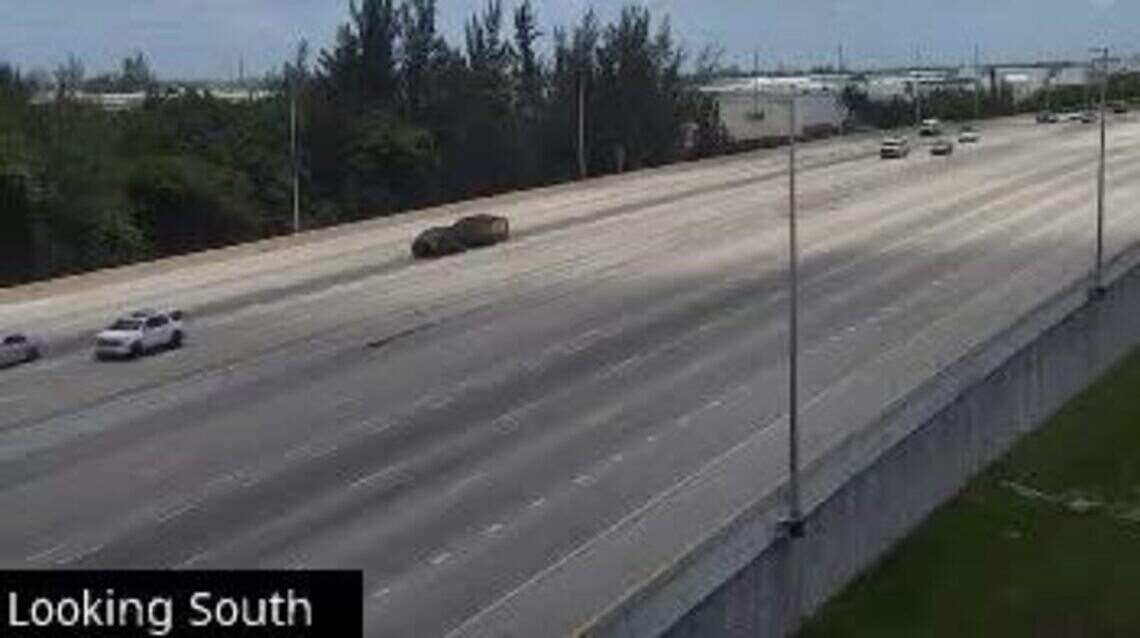 The Miami-Dade brush fire has shut down some of Florida’s Turnpike lanes