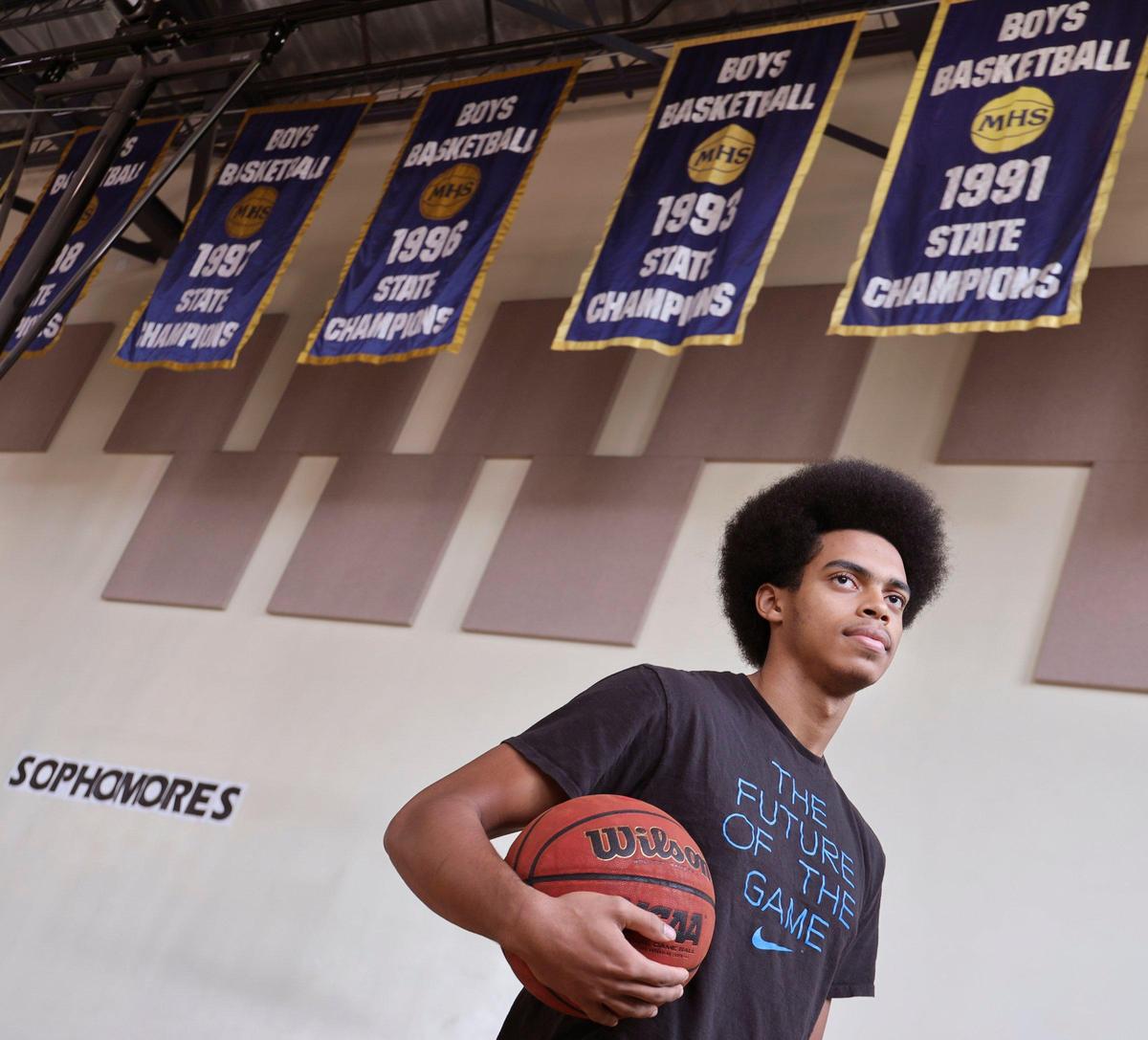 Justin Neely, 6-5 junior guard, broke the Miami High all-time single-game record with a 60-point game against Coral Park on Dec. 17.