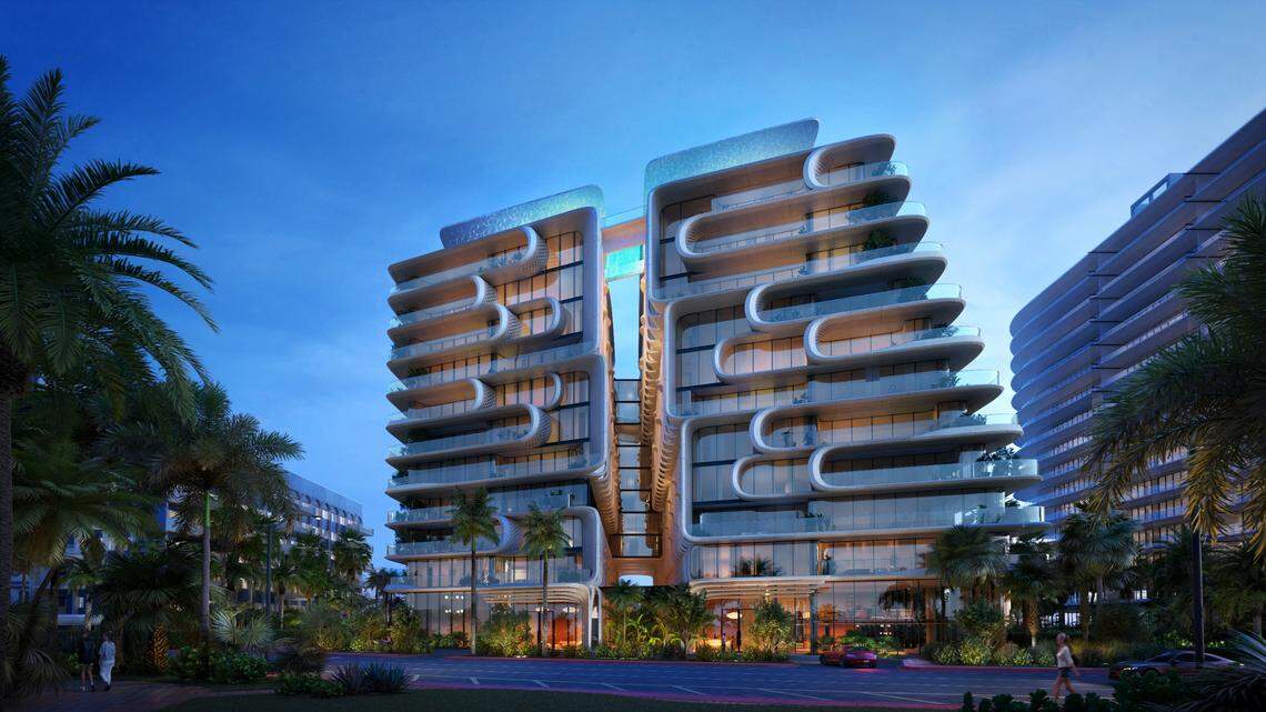 Dubai developer Damac International submitted plans for a 12-story condominium at the former Champlain Towers South site, where 98 people lost their lives two years ago. Here’s a rendering of the Surfside condo project.