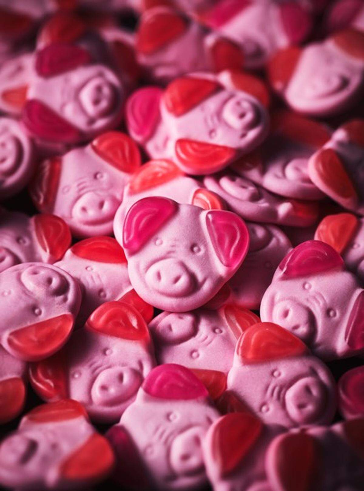 Here’s what Percy Pig gummies look like. Percy Pig gummy candies, a UK product from Marks & Spencer since 1992, go on sale domestically in the U.S. at Target stores on March 30, 2025.