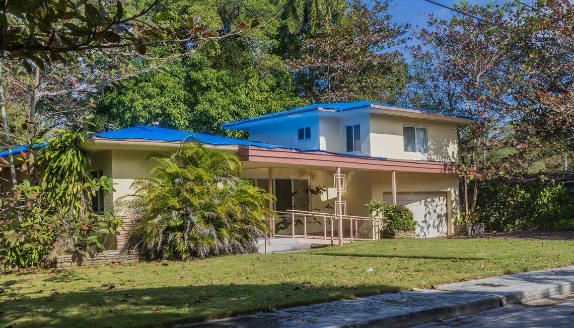 The house on Percival Avenue in Coconut Grove where Dazelle and George Simpson lived.