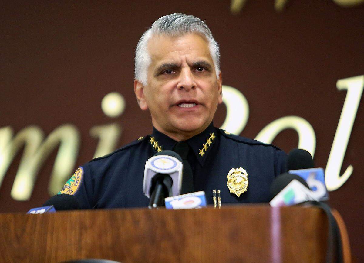 Miami Police Chief Jorge Colina