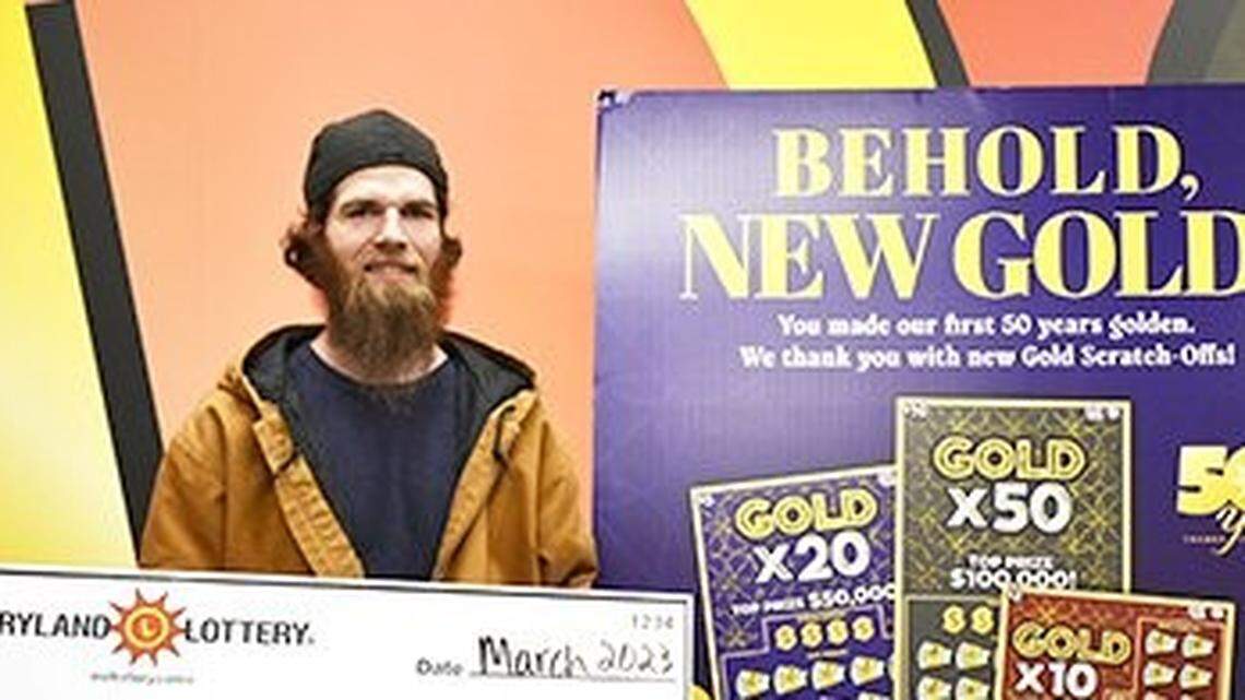 “I’m going to stick with long hair when I play scratch-offs,” William Daniels Jr. told Maryland Lottery officials.