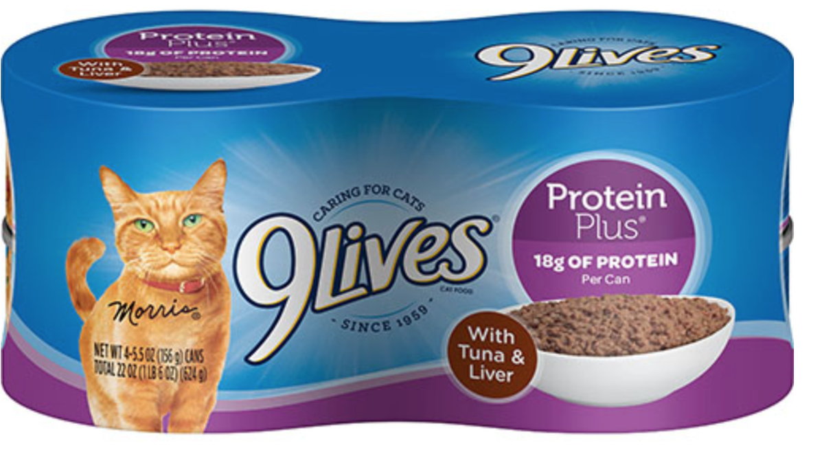 The J.M. Smucker Company announced a recall of 9Lives Protein Plus wet canned cat food because it lacks enough thiamine, and could give felines a deficiency of the vitamin that causes wobbly walking and seizures.