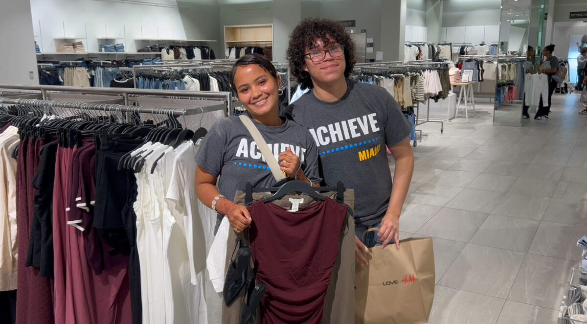 ‘Best Look Forward’ was hosted by education nonprofit Achieve Miami and Aventura Mall to prepare Miami-Dade County high school students for success.