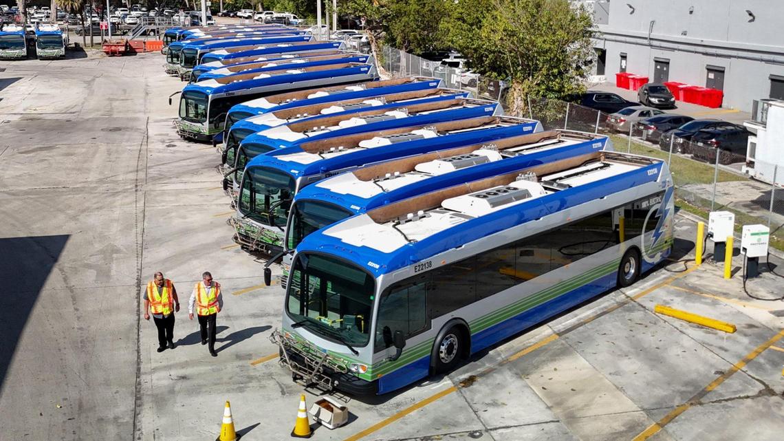 Bus operators in Miami-Dade County are not allowed to bring firearms to work for protection, according to a spokesperson for the Department of Transportation and Public Works.