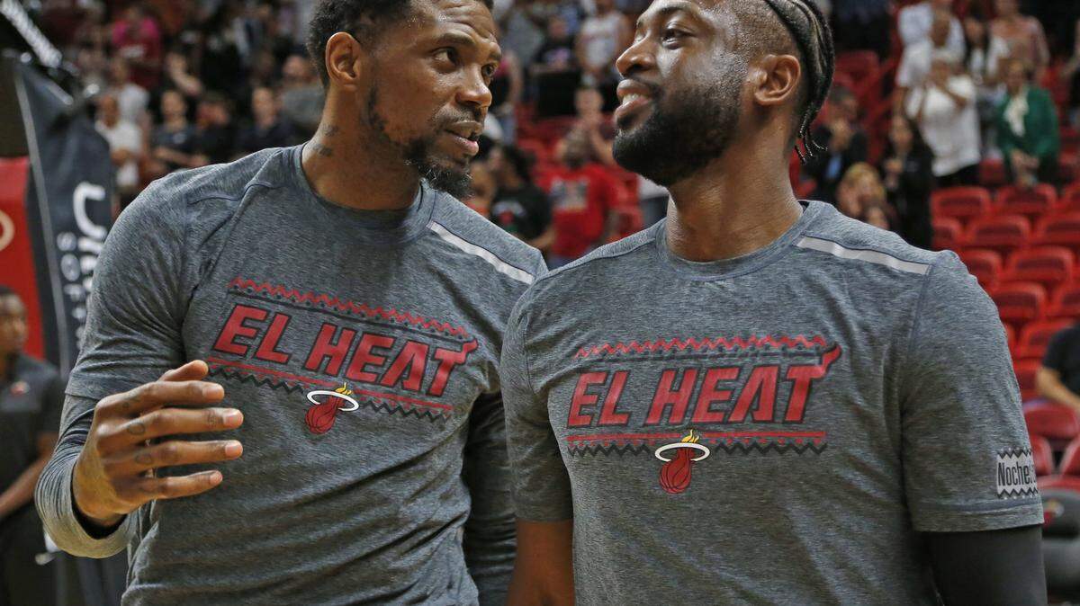 ‘We’ve always been there for each other.’ Haslem reflects on Wade’s career and friendship