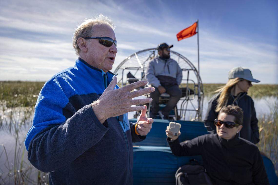 Tom Van Lent, senior scientist at Friends of the Everglades, says the river of grass remains highly compartmentalized and that more water storage is needed to revive the river of grass