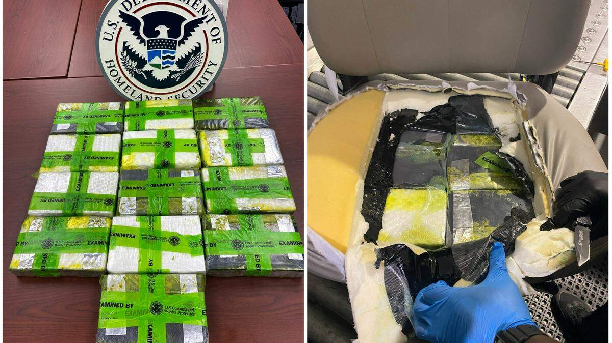 U.S. Customs and Border Protection agents at the Baltimore Washington Airport caught a man attempting to smuggle bricks of cocaine in his electric wheelchair.