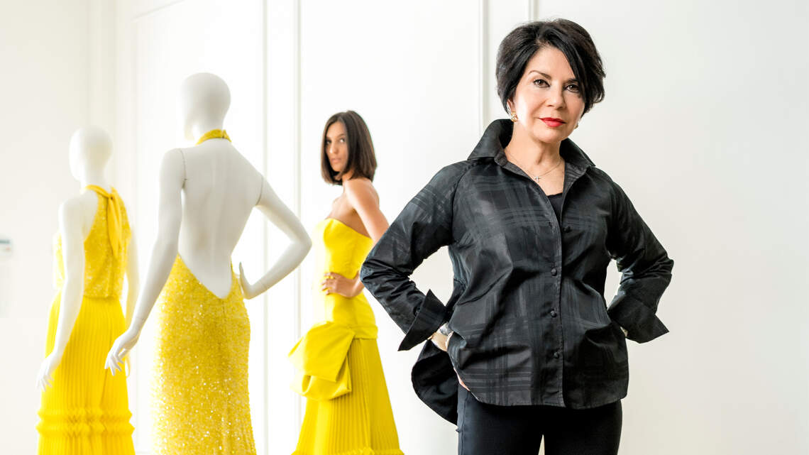 The high priestess of Miami’s best dressed leads an inspired life in  constant pursuit of timeless elegance