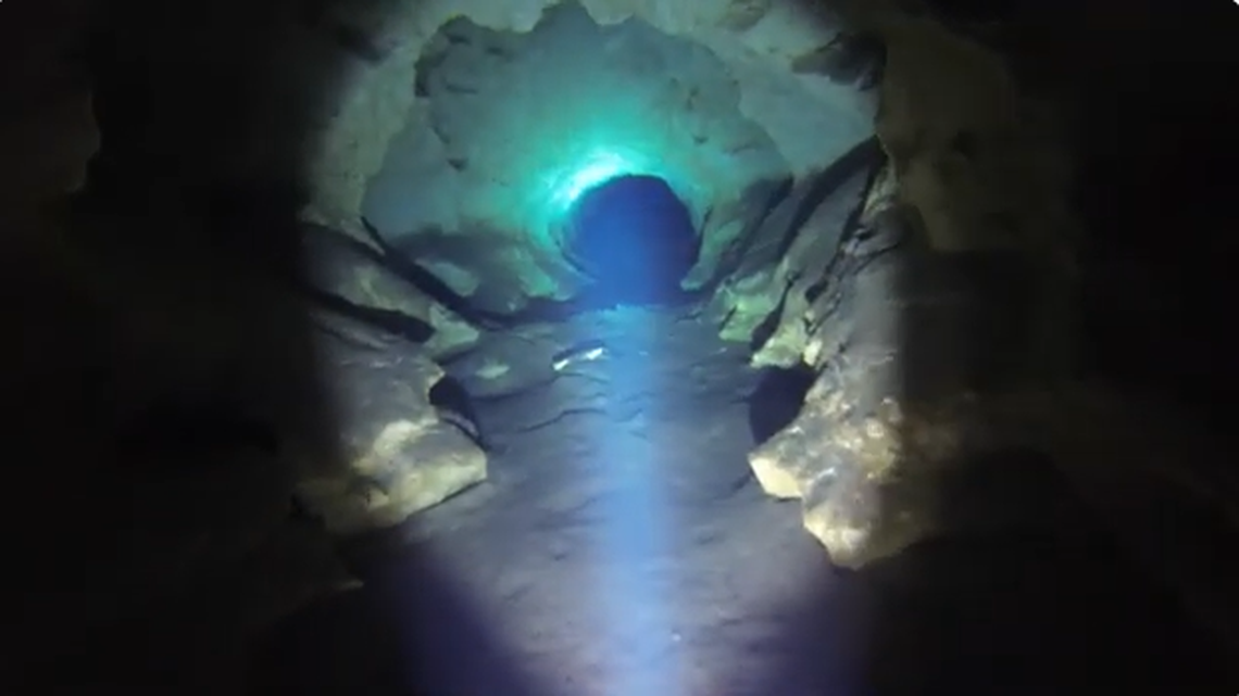 Twin Caves, about 5 miles northeast of Marianna, is a popular diving destination at the bottom of Merritt’s Mill Pond, according to Caveatlas.com.