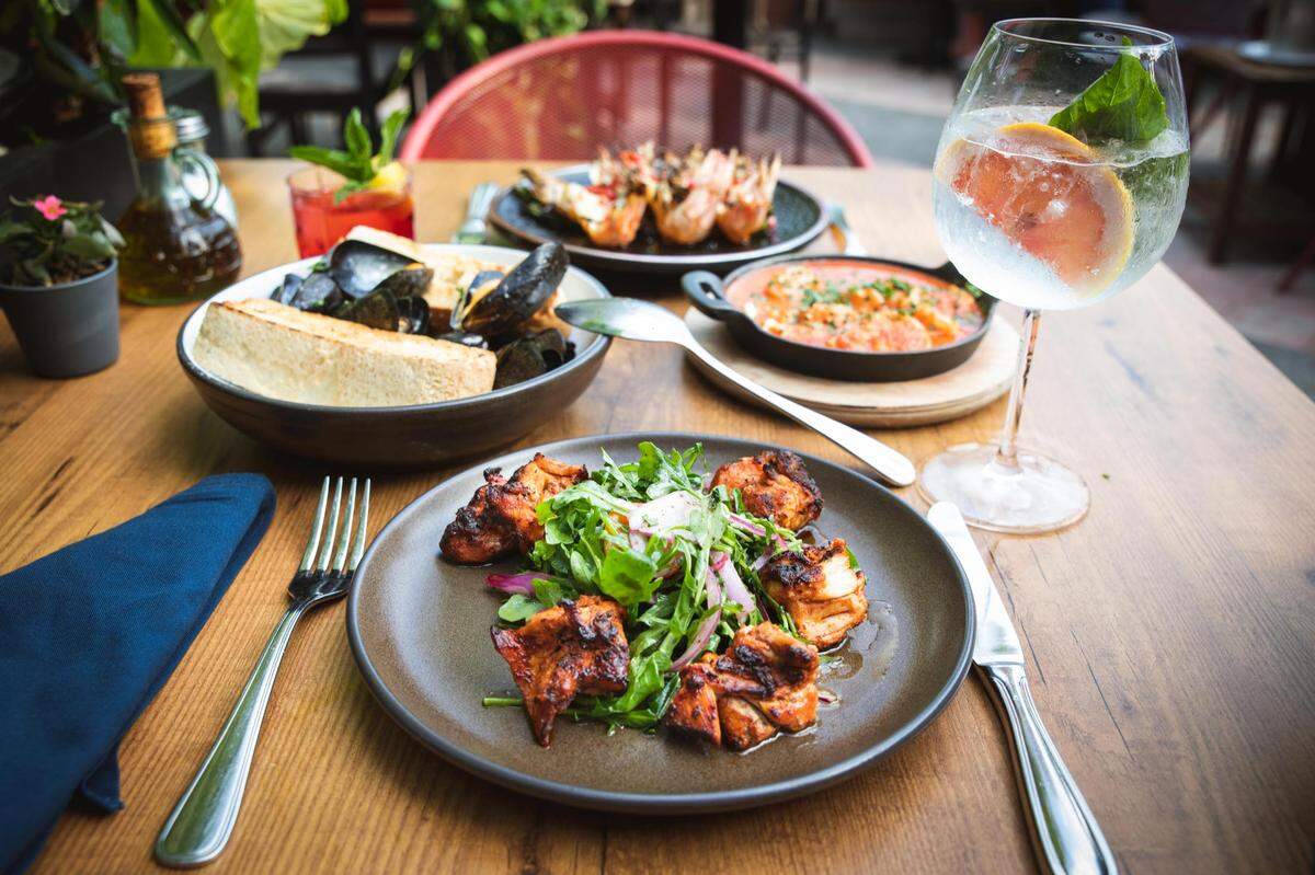 Wood-fired chicken thigh is one of the specialties at Doya in Wynwood.