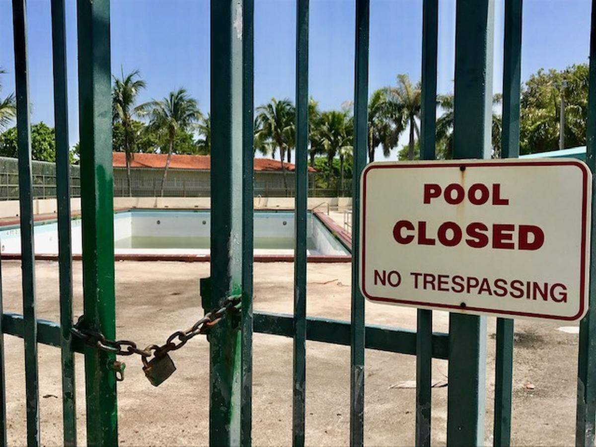 The Morningside Park public swimming pool has been closed for repairs for four straight summers.