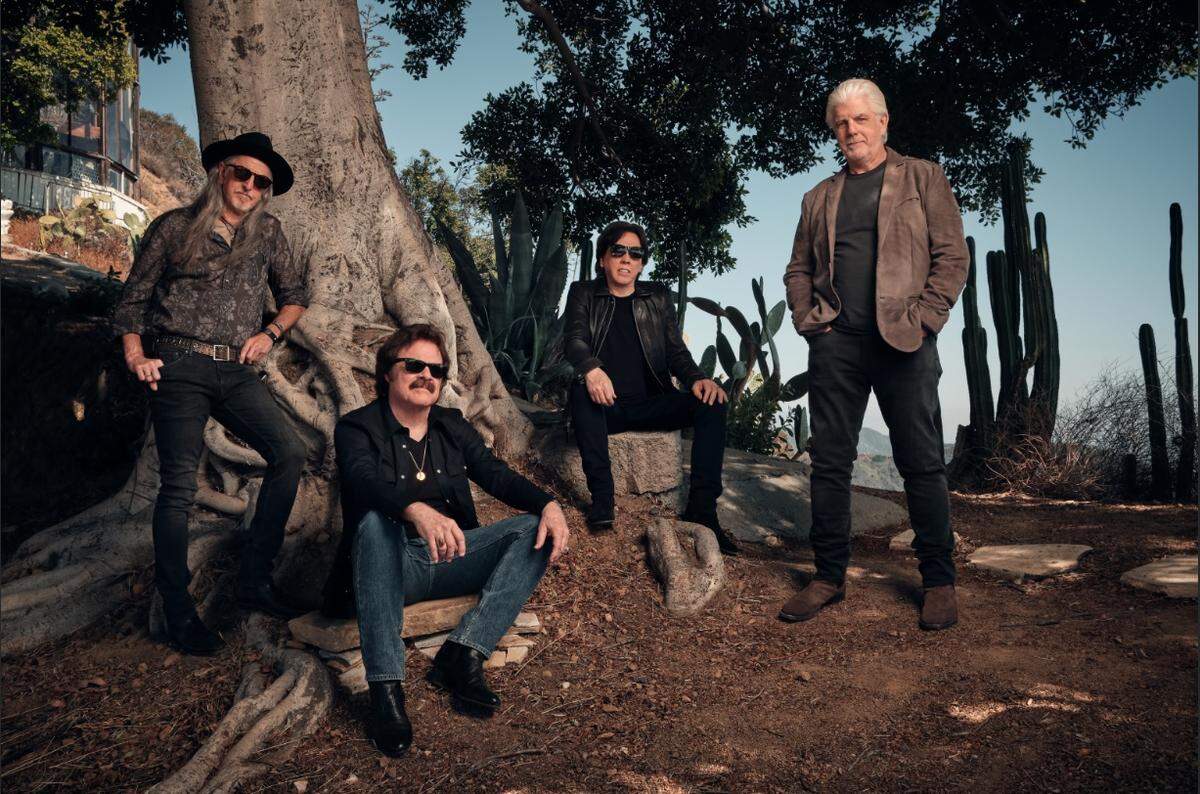 The Doobie Brothers reunited with Michael McDonald for a 50th anniversary tour that opens June 9, 2020 in West Palm Beach, Florida. The Doobies (L-R): Patrick Simmons, Tom Johnston, John McFee and McDonald.
