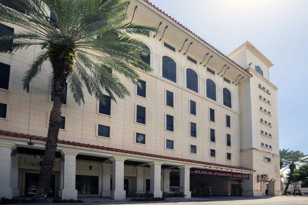 An exterior view of the Coral Gables Art Cinema that is adding an extension next to the original theater in Aragon street, Coral Gables on Sunday August 3rd. 2025.