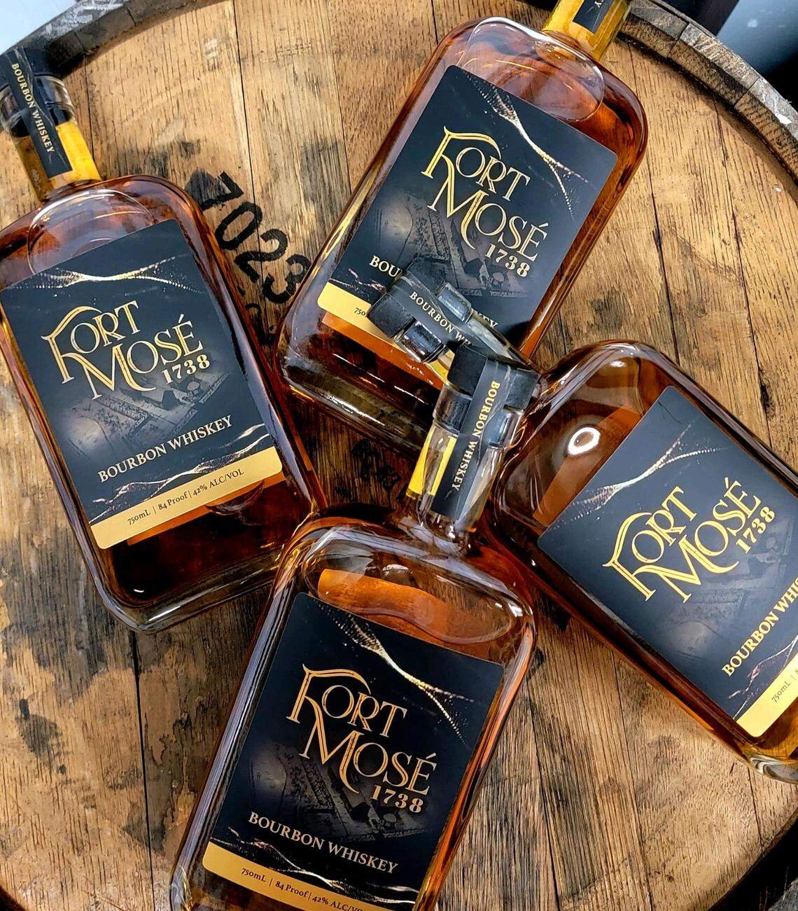 Fort Mosé bourbon released in May is named after the Florida town of Fort Mosé. It was established in 1738, near St. Augustine, Florida and was the first free black town in the United States.
