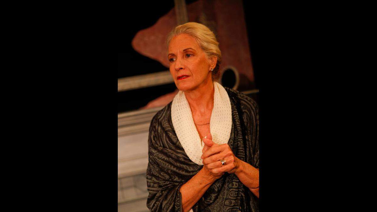 Sara Morsey as author Joan Didion in GableStage’s ‘The Year of Magical Thinking’ at the Biltmore Hotel, Coral Gables, through June 26. The play has previews on Friday, June 3, and opens Saturday, June 4.