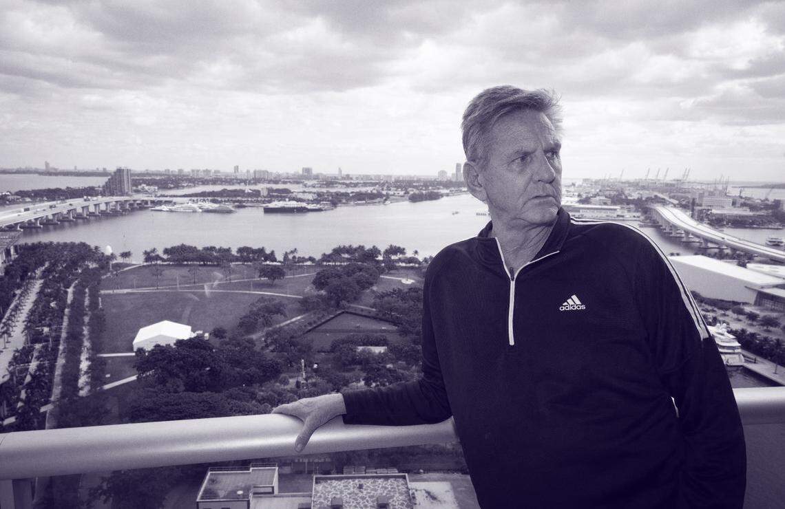 Michael Feuling was one of several condo residents who feuded with Carollo in 2023 over the vision for Maurice A. Ferré Park, across the street from Feuling’s his unit.