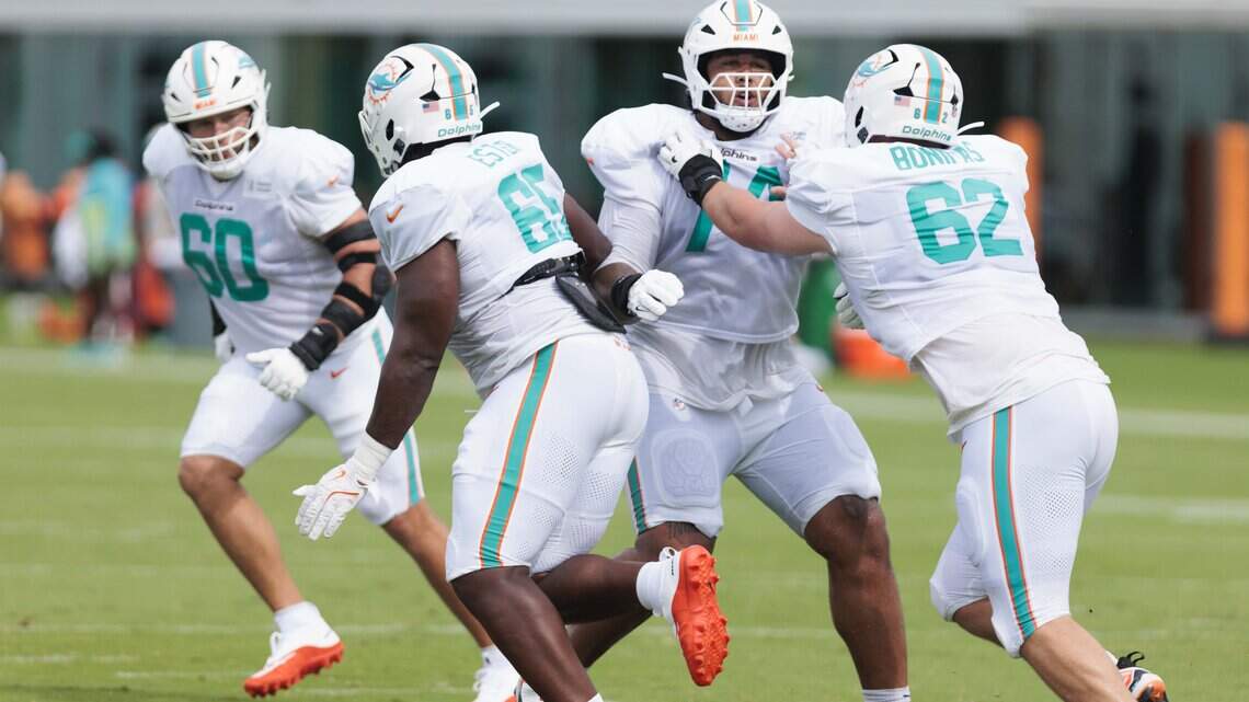 Dolphins Training Camp Notes: What happened at Monday’s practice