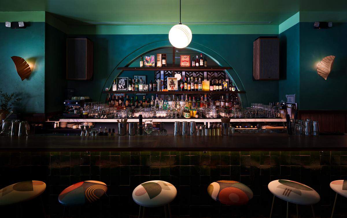 The bar at ViceVersa in downtotwn Miami.