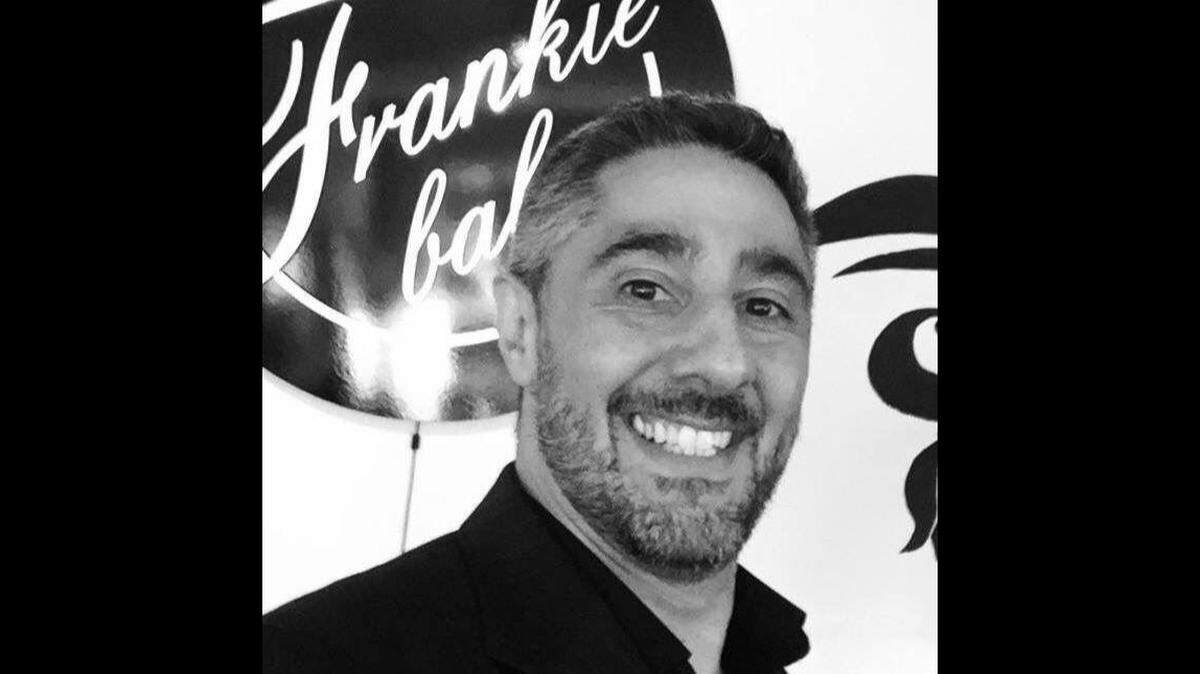 Stylist and Frankiebaby owner Frank Ricigliano.