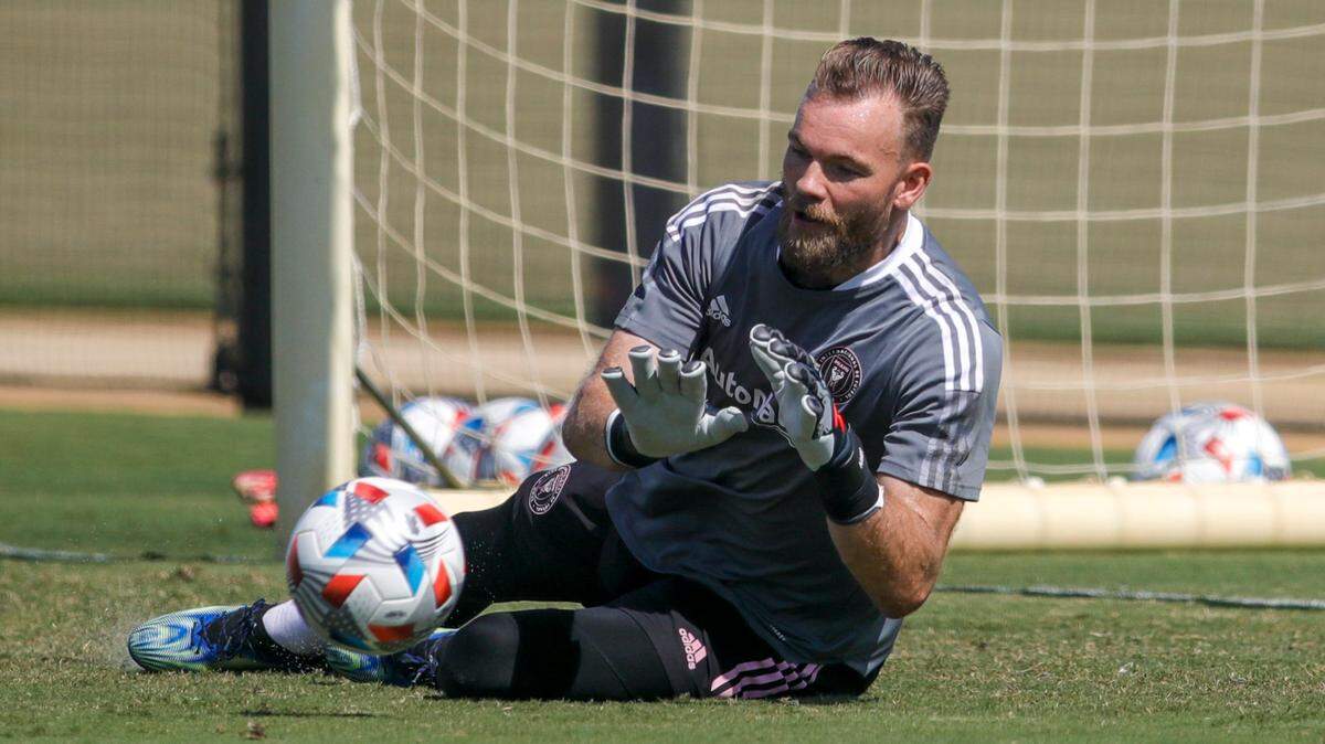 Inter Miami CF goalkeeper Nick Marsman is recovering from knee surgery and expected to miss a few more games of the 2022 season.