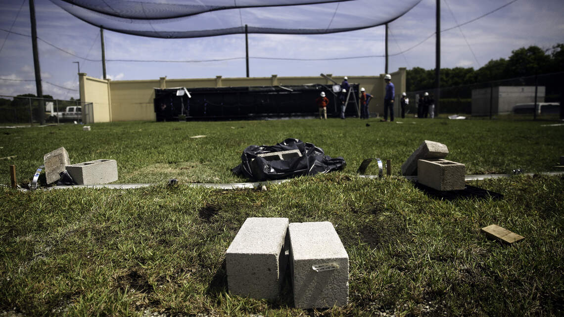 At this FIU lab, engineers blow homes apart to learn how to save them