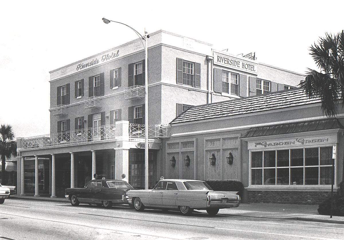 Riverside Hotel on East Las Olas Boulevard in Fort Lauderdale in 1970.