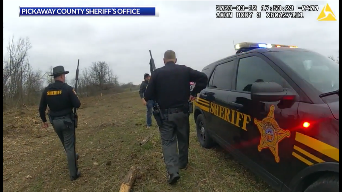 Authorities shot and killed an aggressive zebra that they said bit a man’s arm off in Ohio.