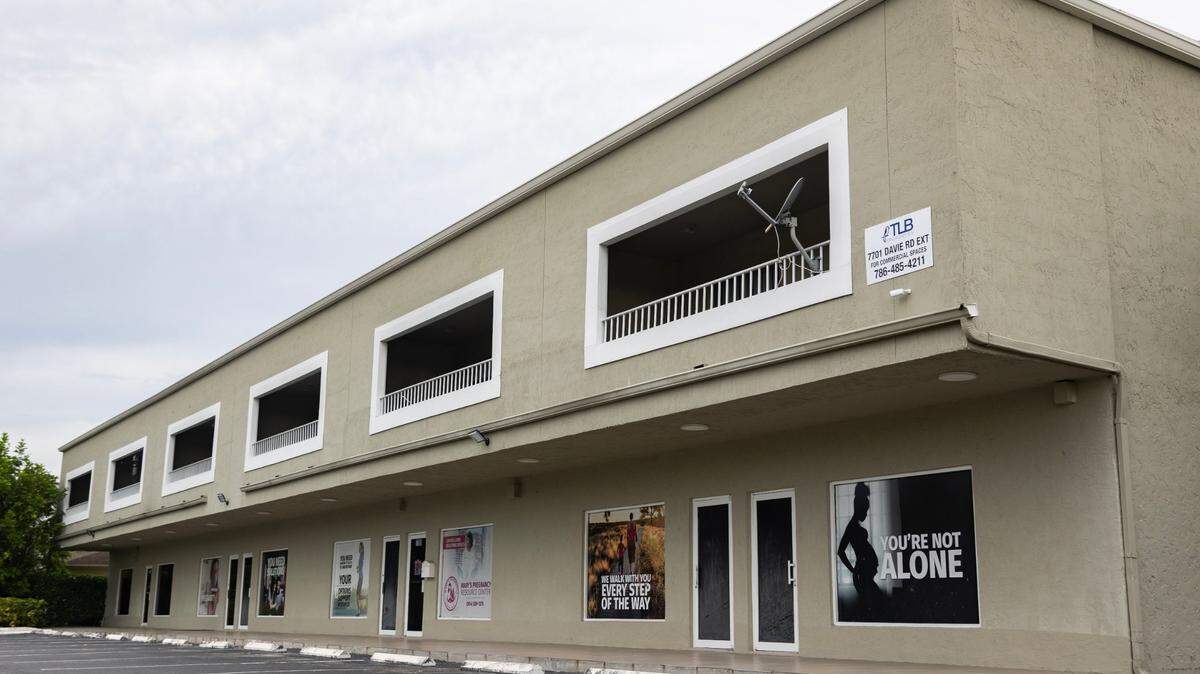 El Mary’s Pregnancy Resource Center, en una imagen del 15 de agosto de 2023.