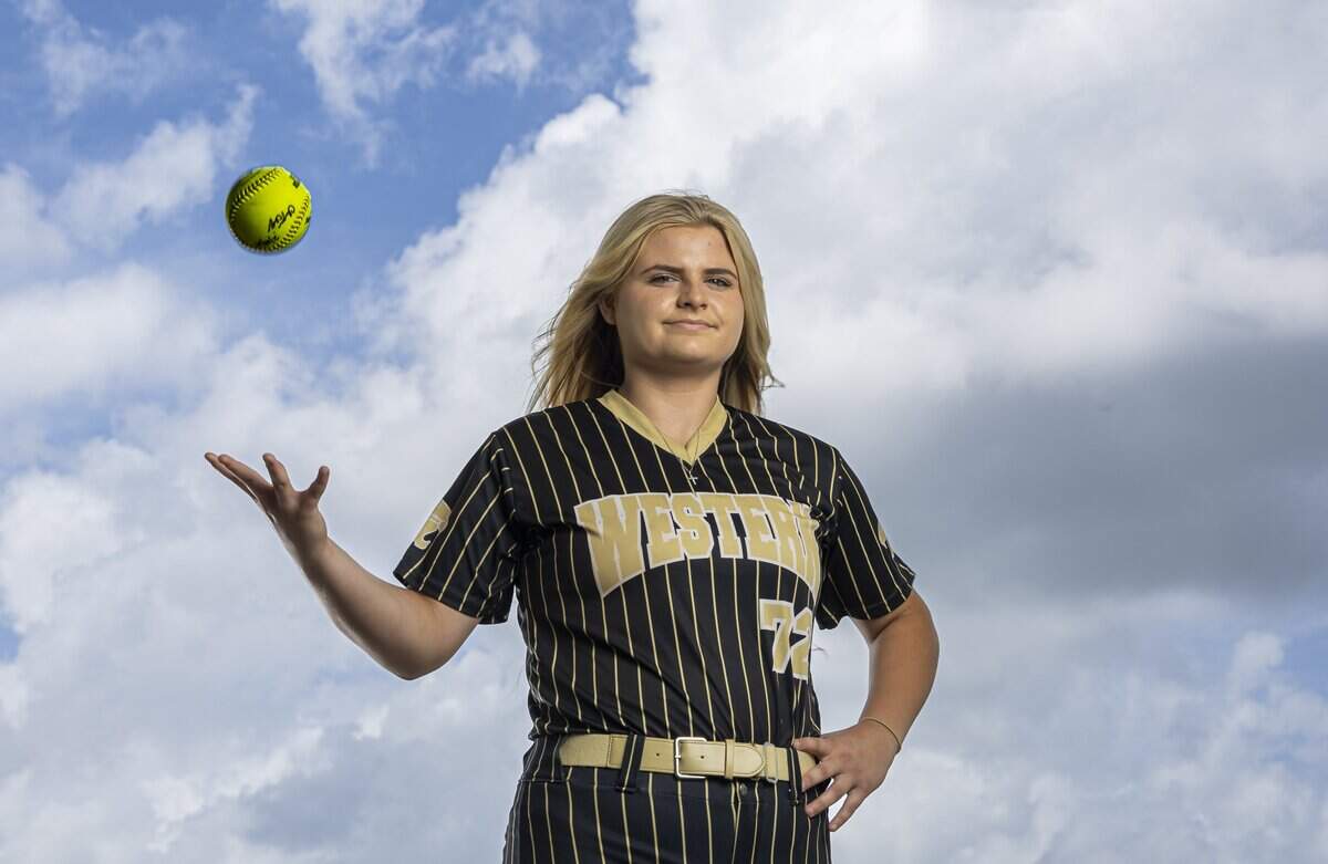 Cheyanne Chaffin, Softball, Western High School. All-Broward players photographed at Brian Piccolo Sports Park on Wednesday, May 27, 2026, in Cooper City, Fla.