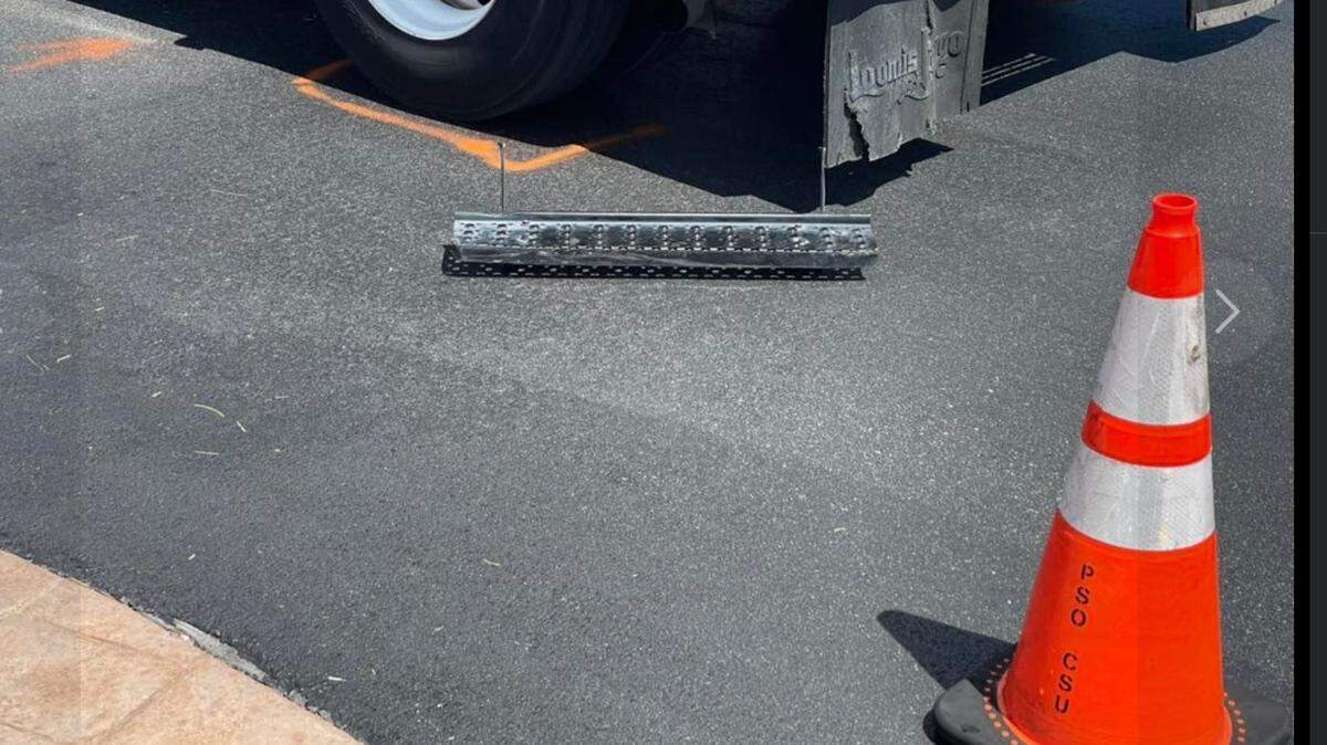 A pedestrian was hit and her legs were stuck under an armored vehicle in Pasco County, Florida