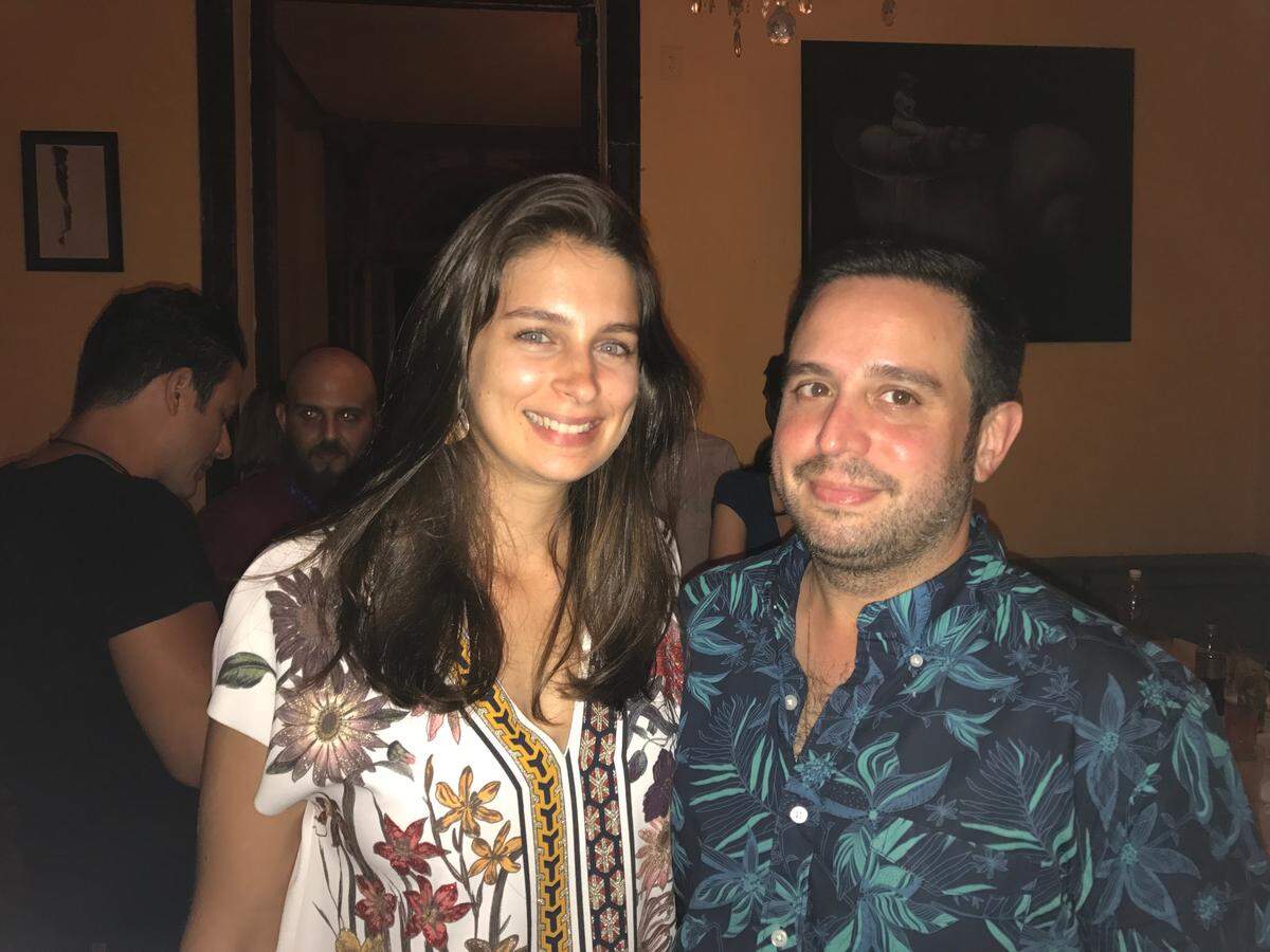 Danny Diaz, a CubaOne participant, met with Marta Deus, a Cuban cuentapropista.