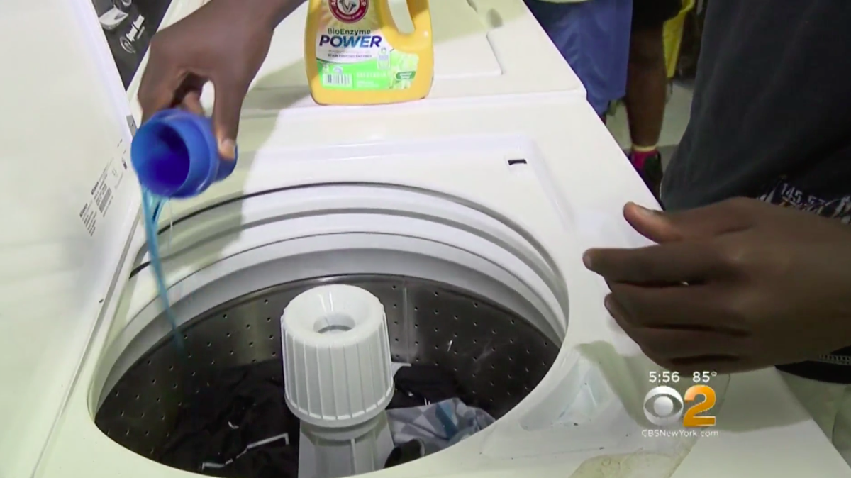 West Side High School in Newark, N.J., bought washing machines for its students after learning that some were choosing to stay home rather than be bullied for wearing smelly or dirty clothes to class.