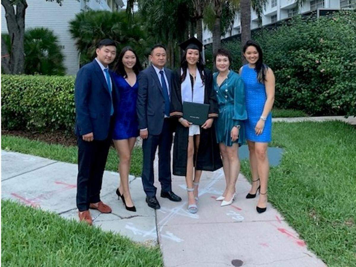 Ivy Ni, a University of Miami graduate who was killed in a hit-and-run crash in August, is pictured