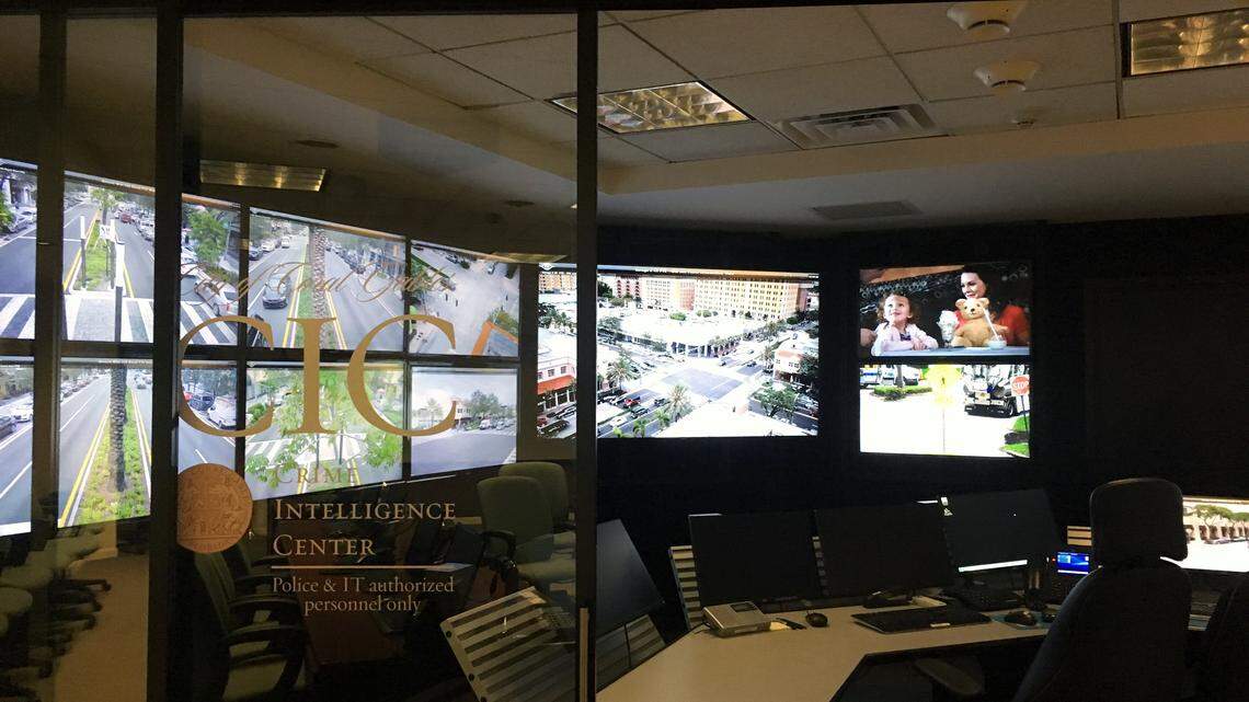 The Coral Gables Crime Intelligence Center employs the latest tech, including License Plate Readers, to solve crimes.