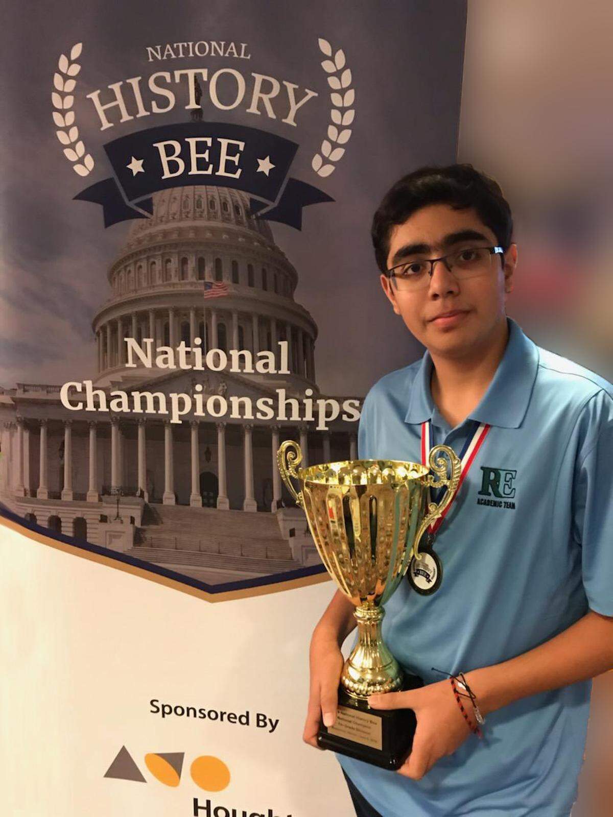 Daniel Figueroa of Ransom Everglades School recently placed first in the seventh-grade division of the National History Bee in Chicago, giving his school its first national champion in the history of the competition.