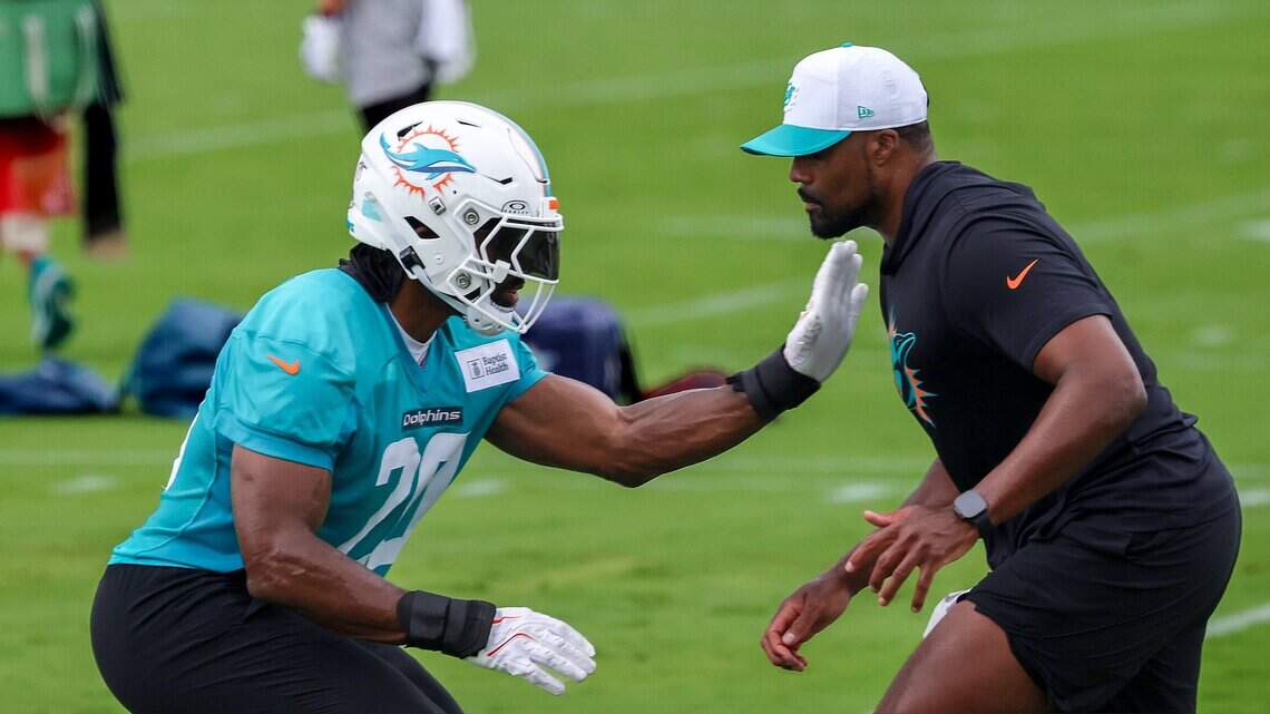 Dolphins top linebacker return to game despite foot injury